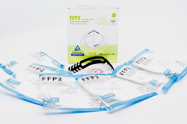FFP2-Maske (6er Pack) TÜV Testbericht